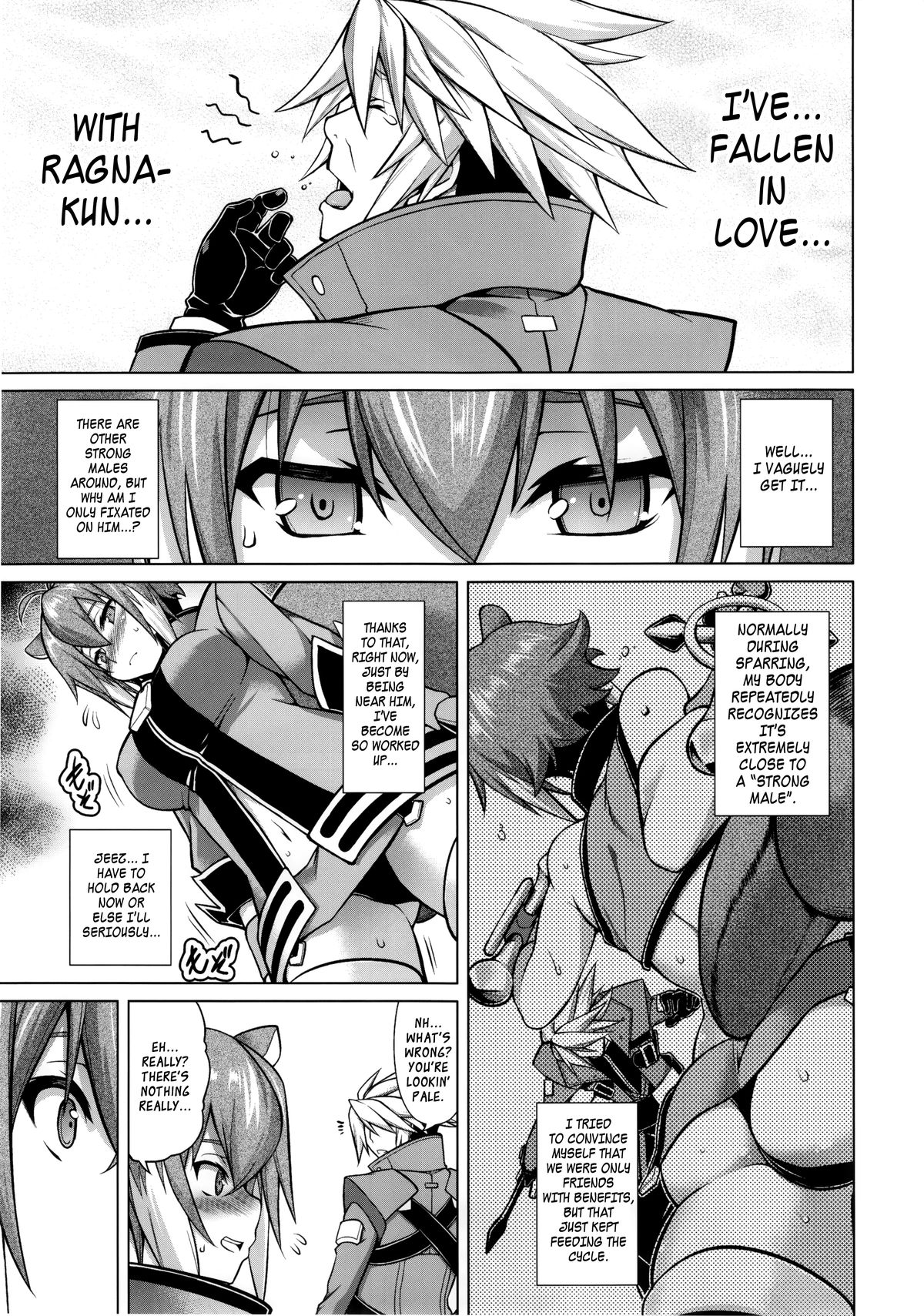 (C88) [STUDIO TIAMAT (TANABE)] BREAK BLUE MARRON SPARRING (BlazBlue) [English] [XCX Scans] page 15 full