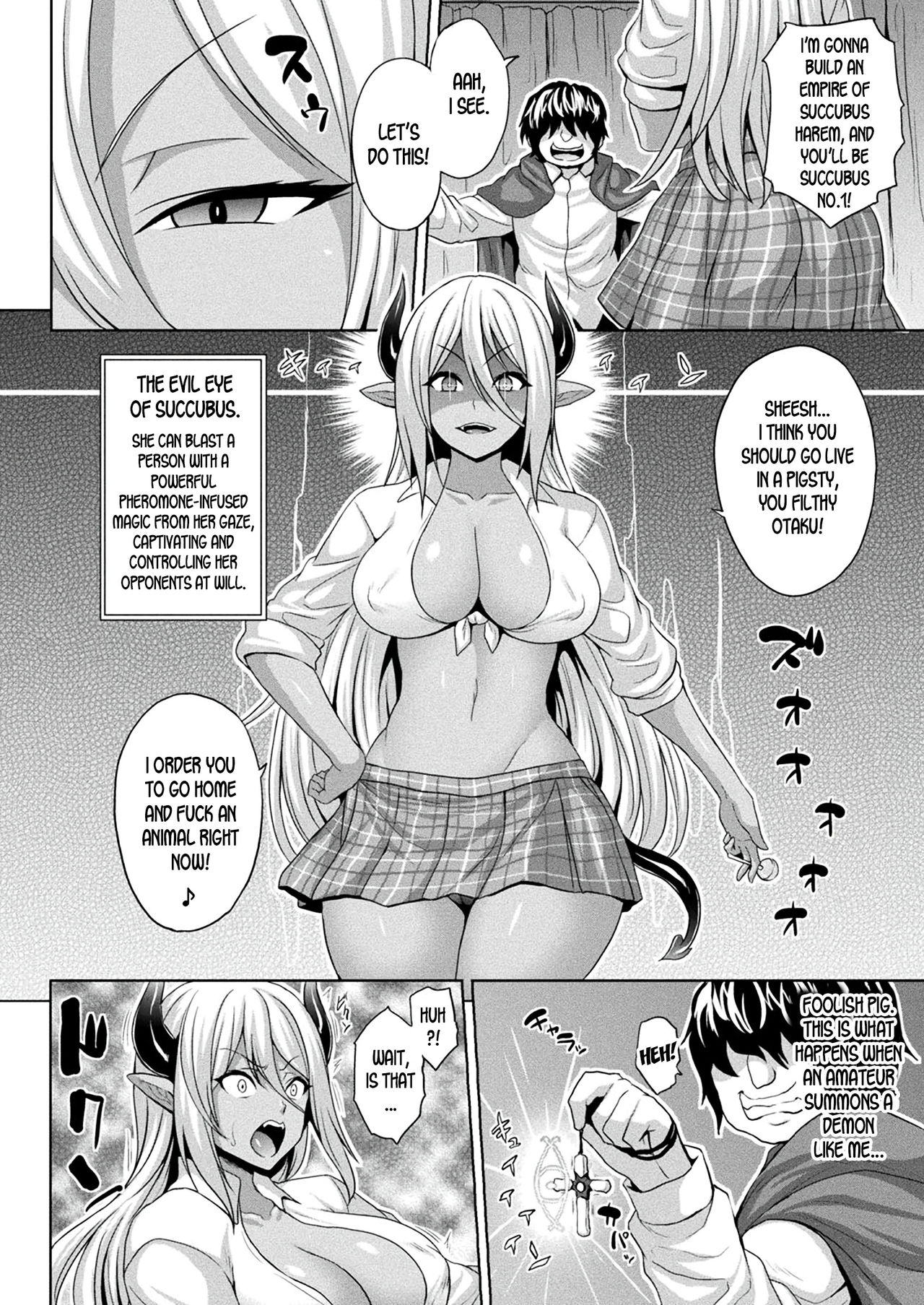 [Somejima] Mesubuta Inma no Chigiri - Contract of Bitch Succubus (COMIC Unreal 2020-06 Vol. 85) [English] [desudesu] [Digital] page 2 full