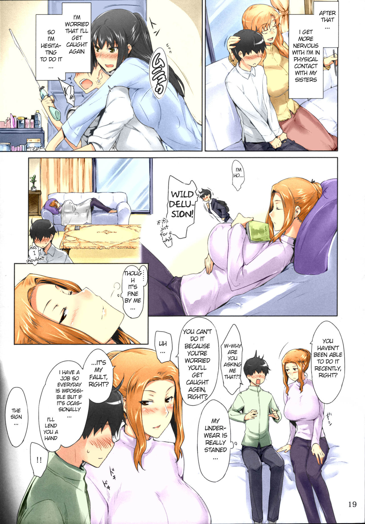 (C86) [MTSP (Jin)] Tachibana-san-chi no Dansei Jijou Matome Ban [English] [Colorized] [Decensored] page 19 full