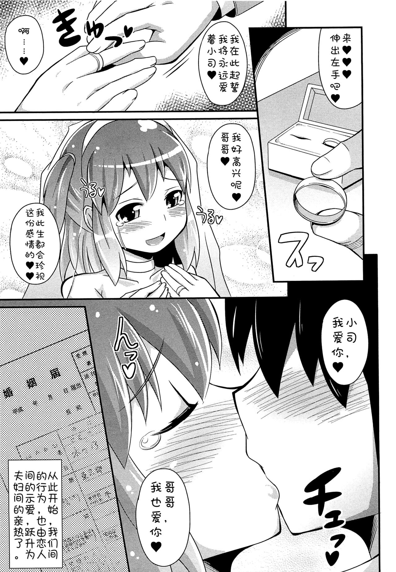 [Chinzurena] 兄弟的婚礼 (Chin☆Dere) [Chinese] (汉化) page 9 full