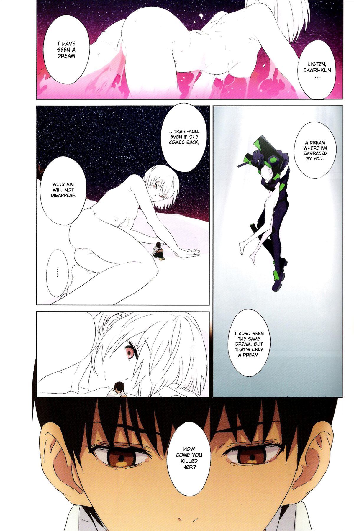 (C74) [Mebae Anime (mebae)] Gensou no Shi to Shito | Death of Illusion and an Angel (Neon Genesis Evangelion) [English] [Mequemo] page 8 full