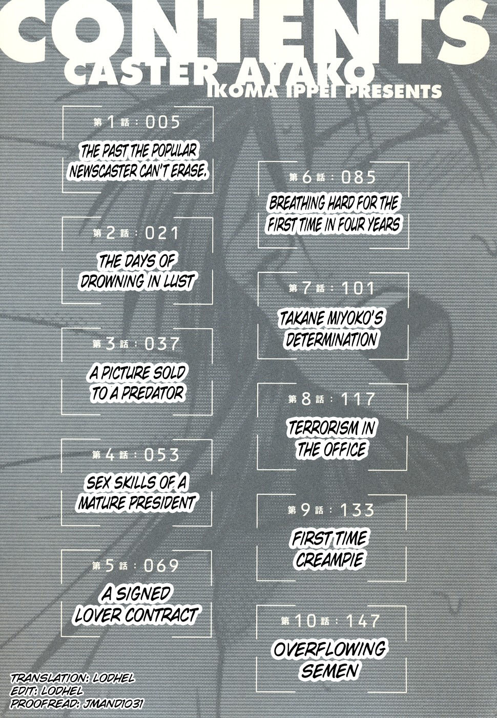 [Ikoma Ippei] Caster Ayako Kanzenban Ch. 1-8 [English] [lodhel] page 4 full