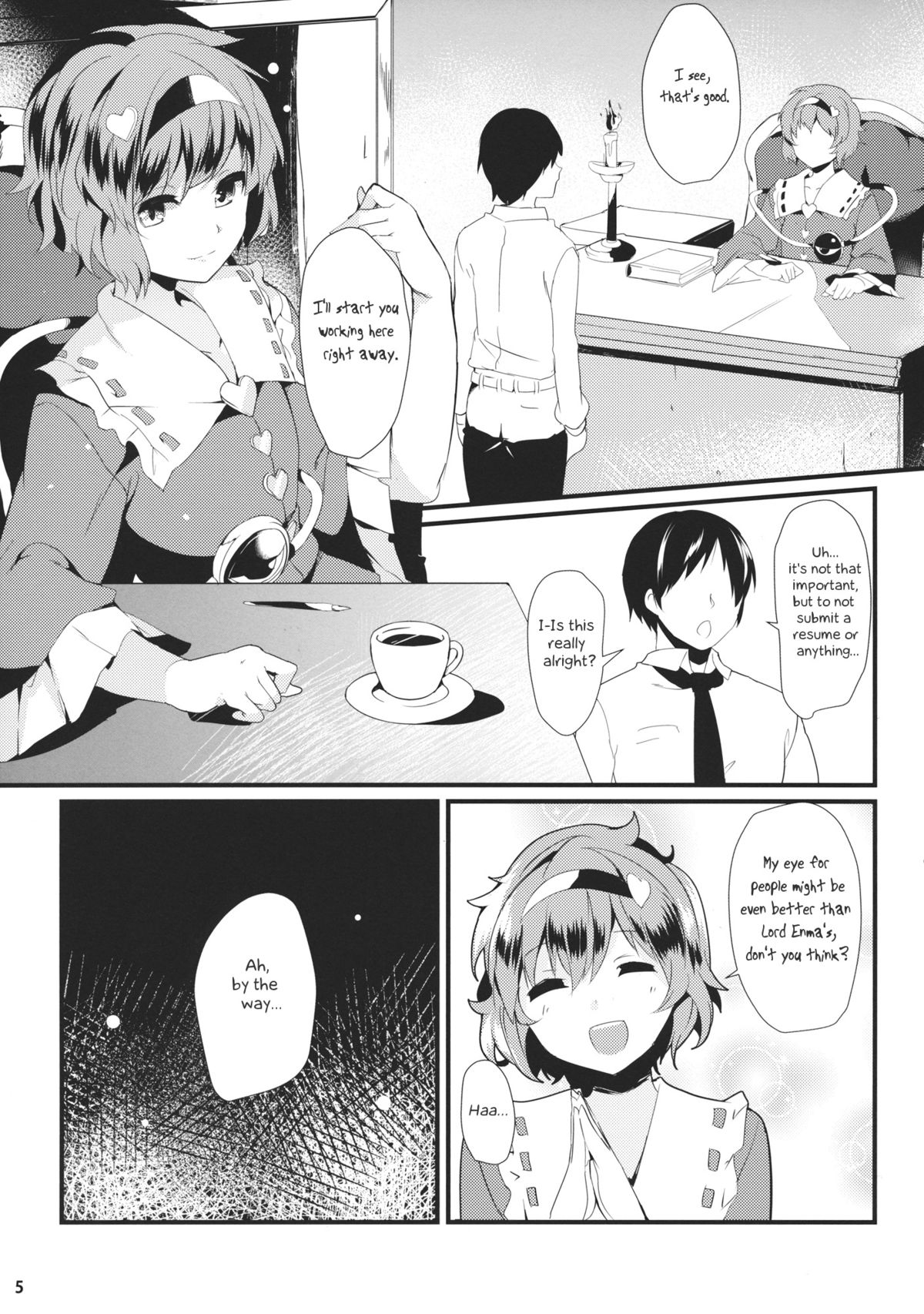 (Reitaisai 11) [Tetsu no Otoshigo (Chirorian)] Neko no Kimochi wa Futeikei (Touhou Project) [English] page 4 full