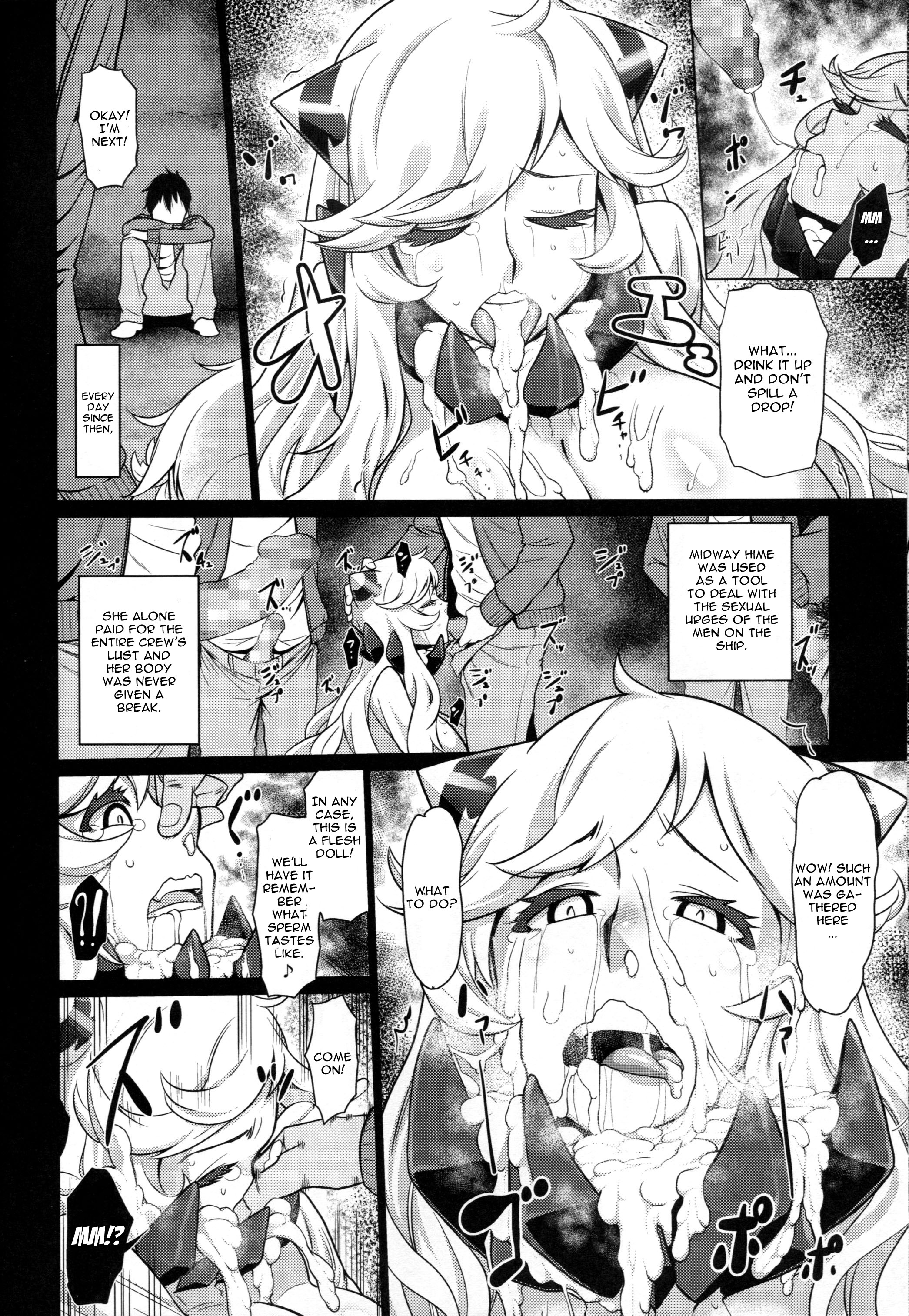 (C87) [dam labo (dam)] Toraware no Chuukanseiki ni Sasagu Banka (Kantai Collection -KanColle-) [English] [CGrascal] page 9 full