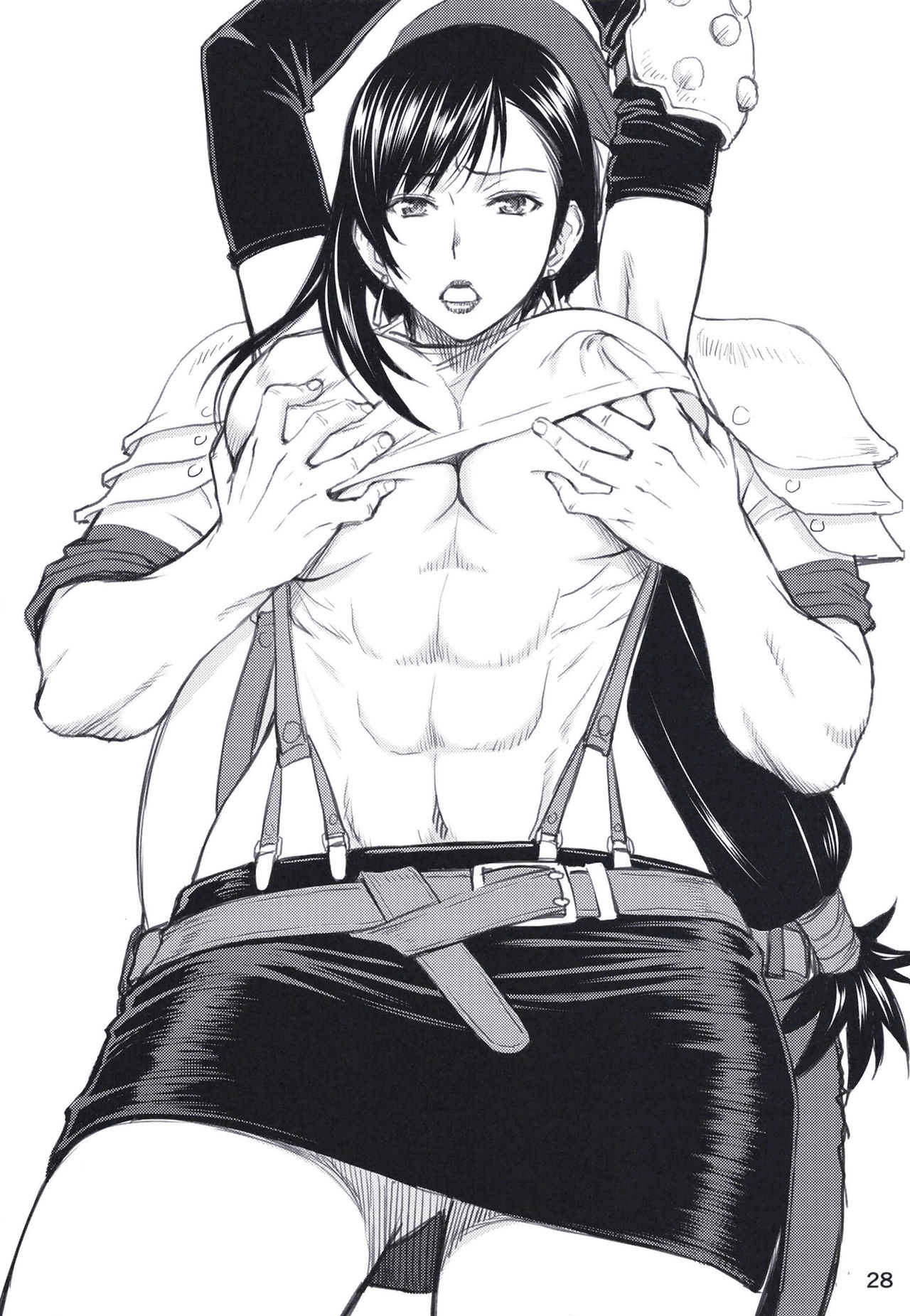 [High Thrust (Inomaru)] Tifa-san no Fuuzoku Kinmu (Final Fantasy VII) [Digital] page 28 full