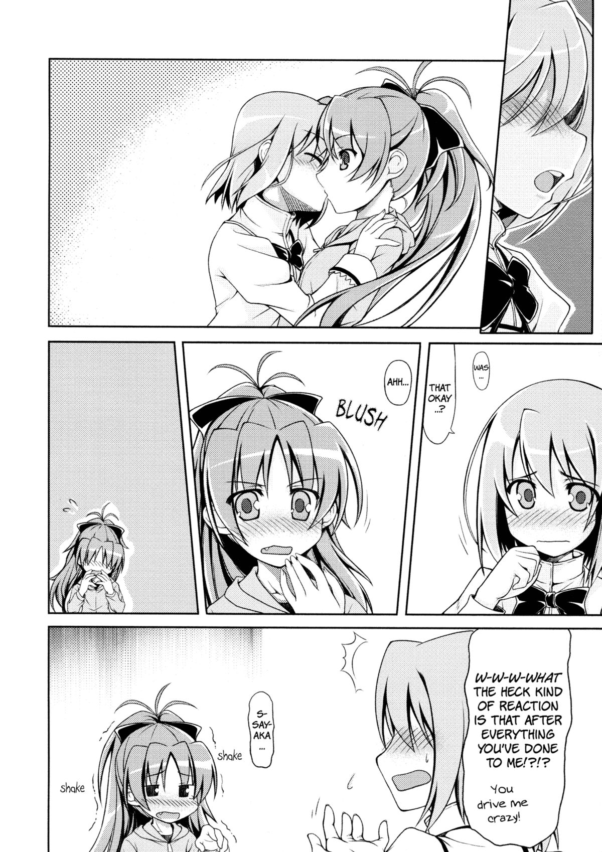 (C81) [Sinosino [Sinohara Sinome] ) All I need is your smile (Puella Magi Madoka Magica) [English] [Yuri-ism] page 21 full