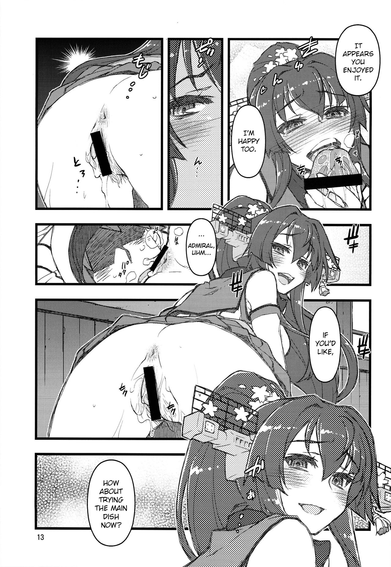 (SC65) [niesox (Tamori Tadaji)] Teitoku Nippou Ni | Admiral's Daily Report 2 (Kantai Collection -KanColle-) [English] [Brolen] page 13 full