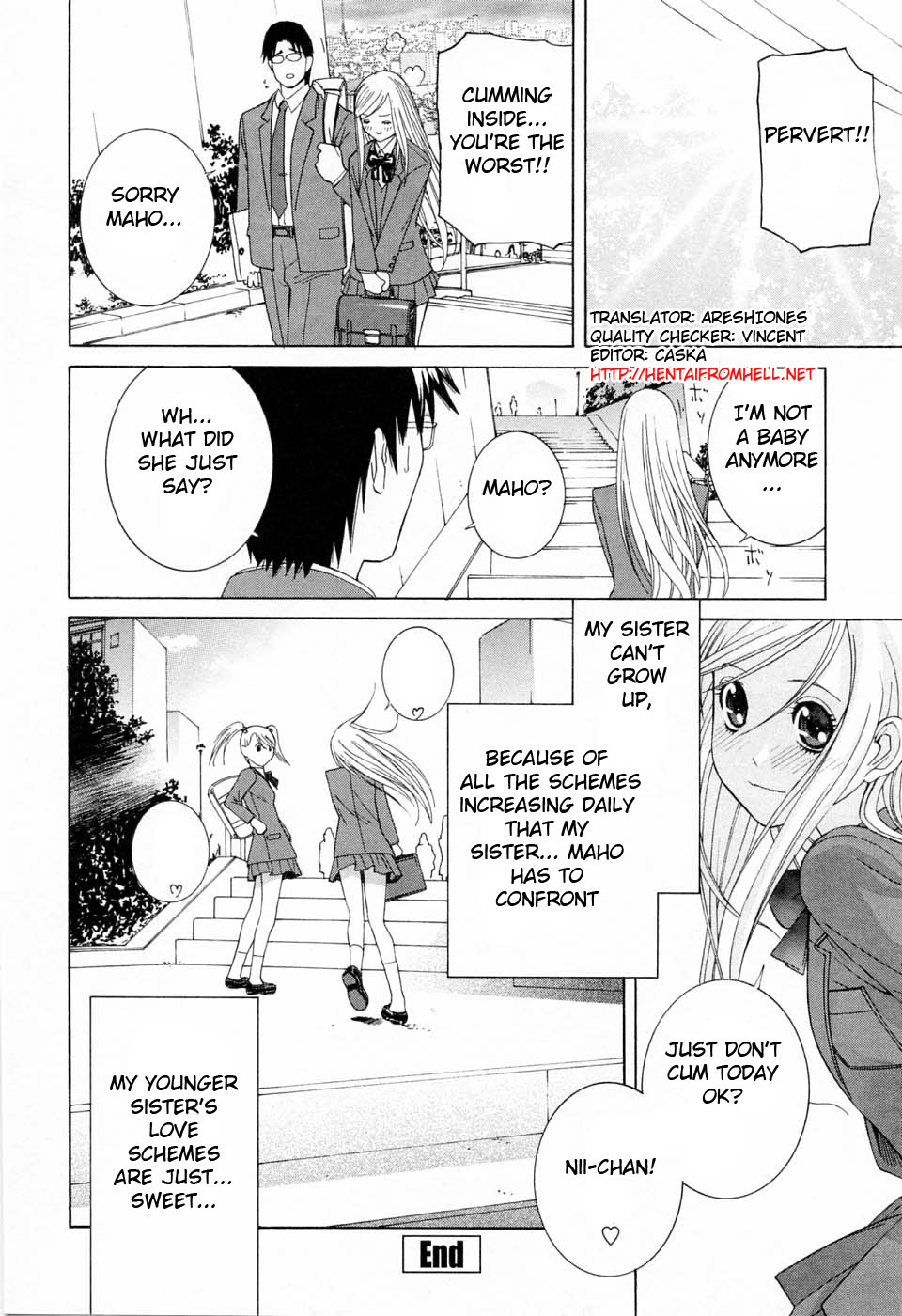 [Shinobu Tanei] Imouto no Kawaii Takurami - Younger Sister's Lovely Plot Ch. 1-4 [English] {Hentai from Hell} page 24 full