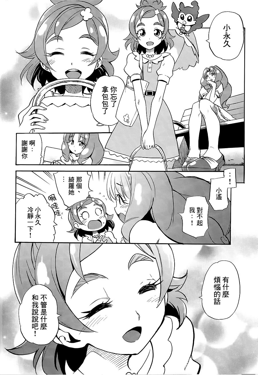 (C89) [OMOIDEHIROBA (Kurose Kousuke)] My Princess My Darling! (Go! Princess PreCure)[Chinese] [大友同好会] page 13 full