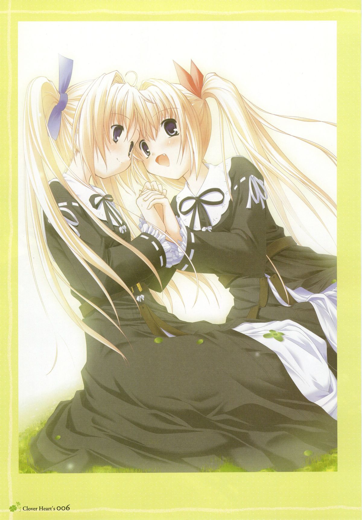 Clover Heart's Visual Fan Book page 11 full