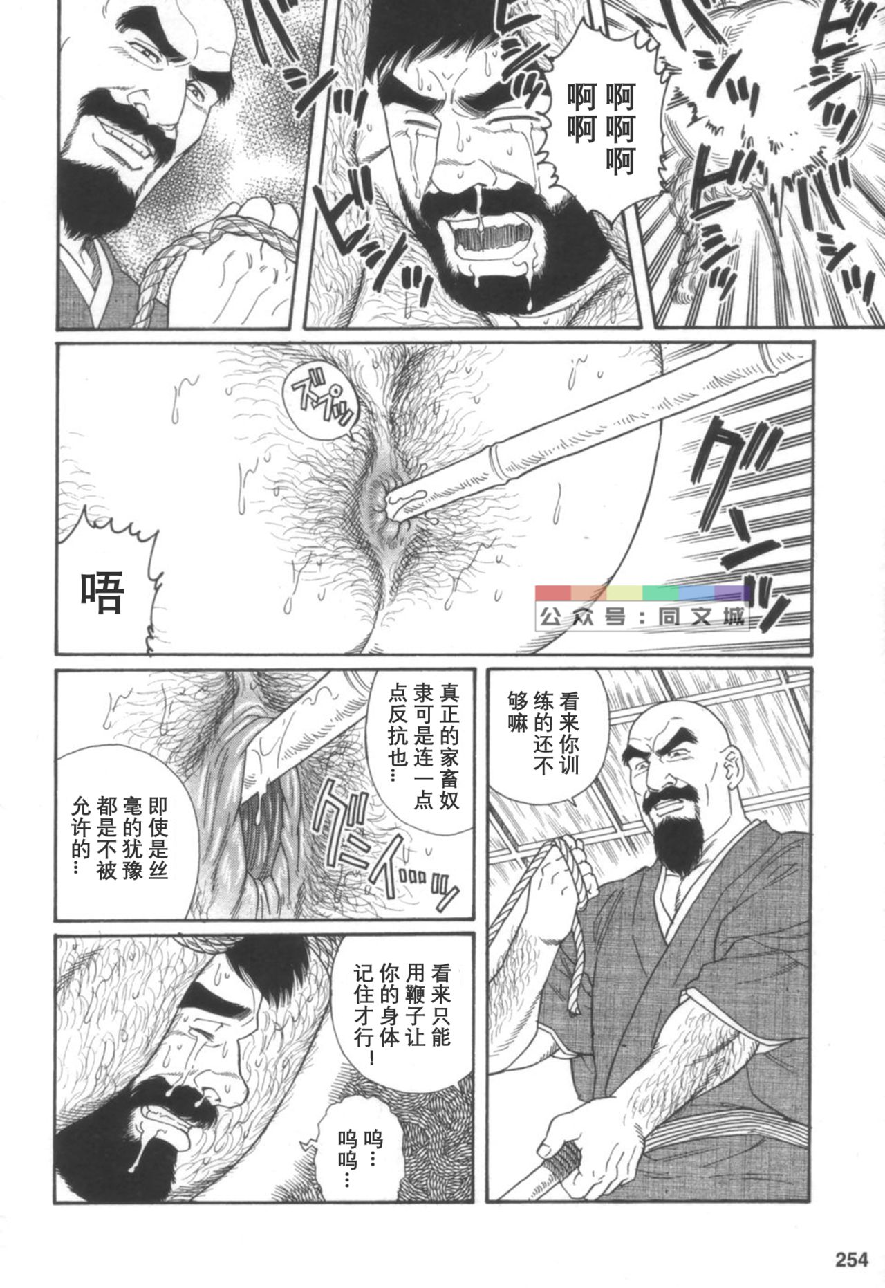 [Tagame Gengoroh] Gedou no Ie Joukan [Chinese][同文城] page 253 full