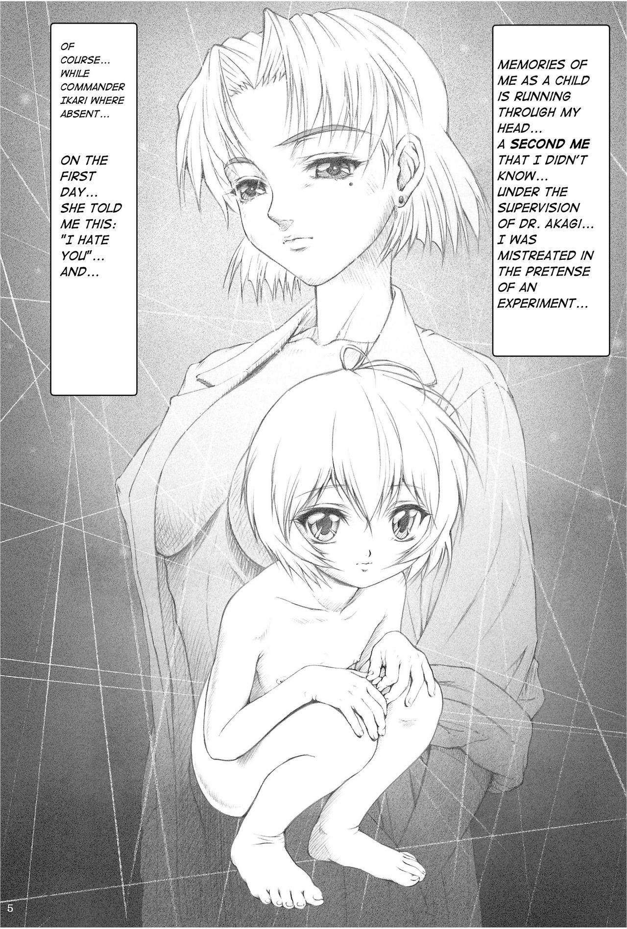 (C74) [Karei NUDOL (Komura Keita)] Ayanami Hokan Keikaku (Ichi) Kaiteiban (Neon Genesis Evangelion) [English] [q91] page 5 full