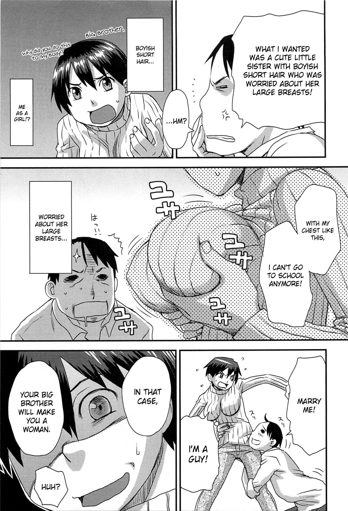 [Kudou Hisashi] Imouto Metamorphose (Nyotaika! Paradise Vol. 3) [English] page 7 full