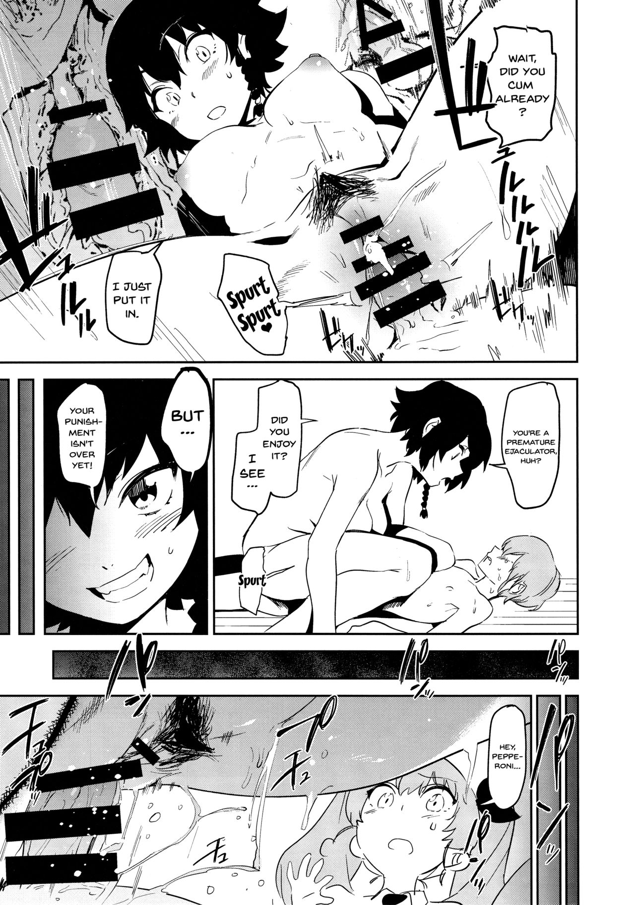 (COMIC1☆13) [Camrism (Kito Sakeru)] Anchovy Nee-san no Bouillon Panty Sakusen-ssu! (Girls und Panzer) [English] [Doujins.com] page 16 full