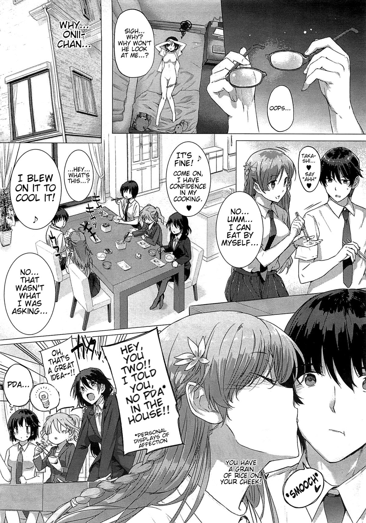 [Katsurai Yoshiaki] Kanojo wa Kazoku de Koibito de Ch. 1-3 | She's My Family And My Lover Ch. 1-3 [English] {doujin-moe.us} page 30 full