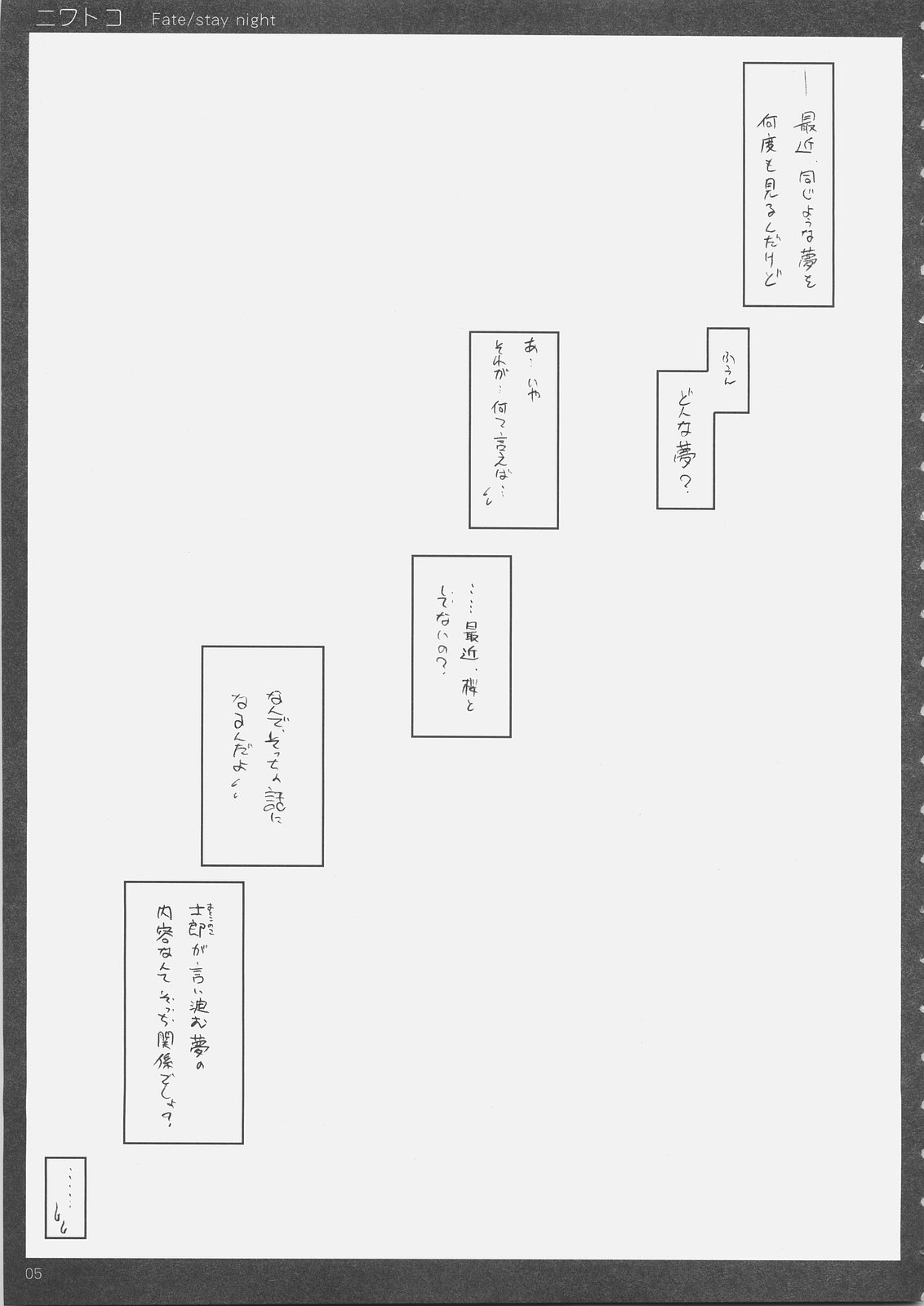 (C69) [Yakan Hikou (Inoue Tommy)] Niwatoko (Fate/stay night) page 4 full