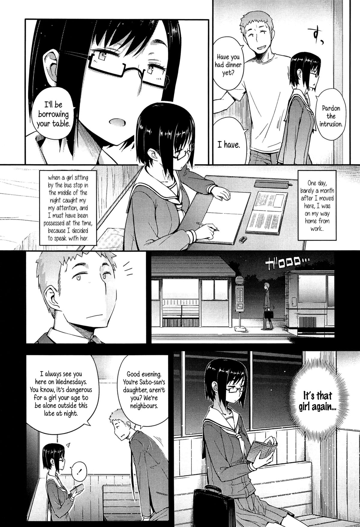 [Toruneko] Toaru Inaka Joshikousei no Yuuutsu | A Certain Countryside Highschool Girl’s Melancholy (Anoko to Iikoto) [English] {5 a.m.} page 2 full