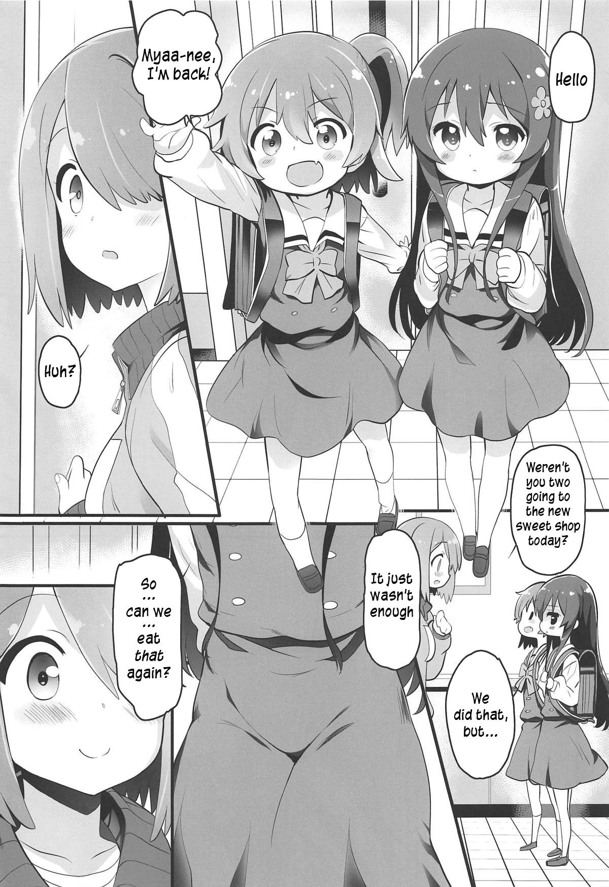 (Okashina Tenshi-tachi!) [Furaipan Daimaou (Chouchin Ankou)] Mya-nee Nyuugyou | Mya-nee's Dairy Industry (Watashi ni Tenshi ga Maiorita!) [English] [Ianuela] page 4 full