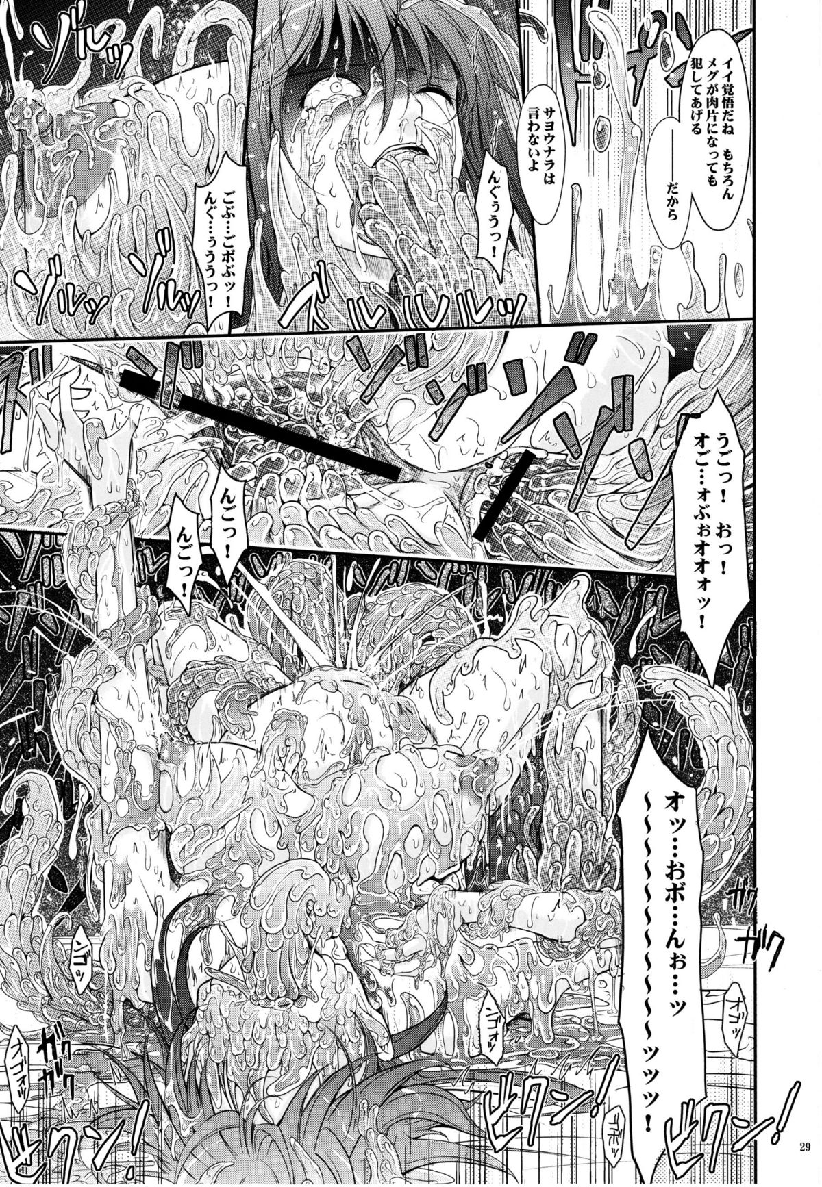 (C77) [Garyuh Chitai (TANA)] Touchuu Kasou (Mahou Shoujo Ai) page 28 full