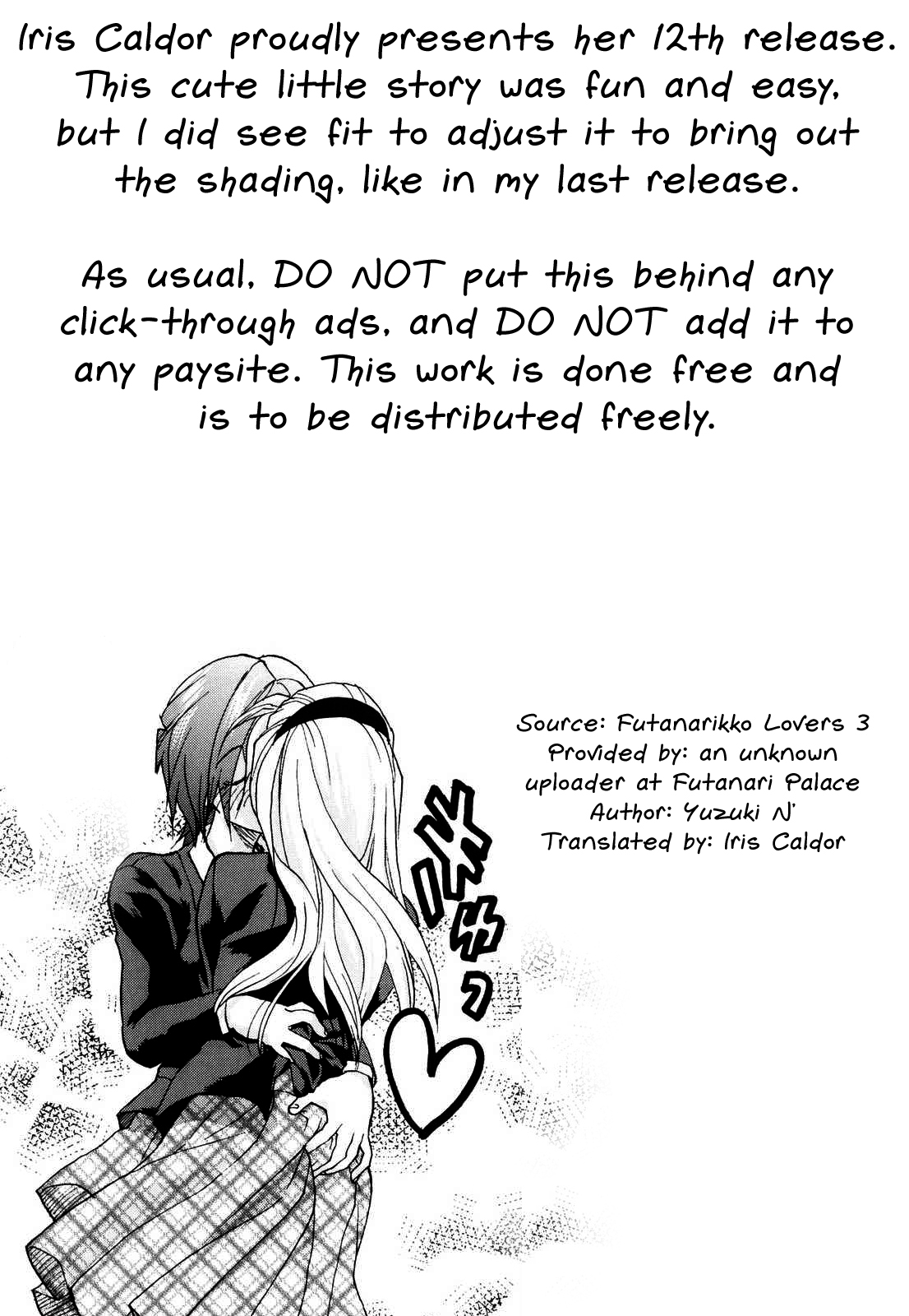 [Yuzuki N Dash] Kanojo no Himitsu to Himitsu no Kanojo case.2 | Girlfriend's Secret, Secret Girlfriend - Case 2 (Futanarikko Lovers 3) [English] [Iris Caldor] page 17 full