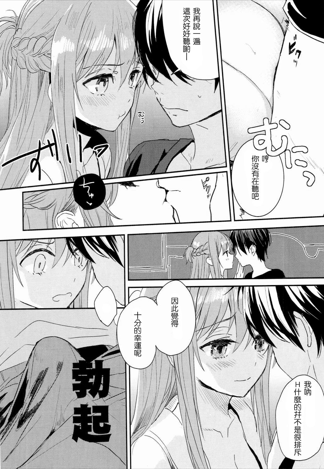 (C90) [Aerial (Mori)] Shikata Naiyo Otokonoko Damon ne (Sword Art Online) [Chinese] [沒有漢化] page 8 full