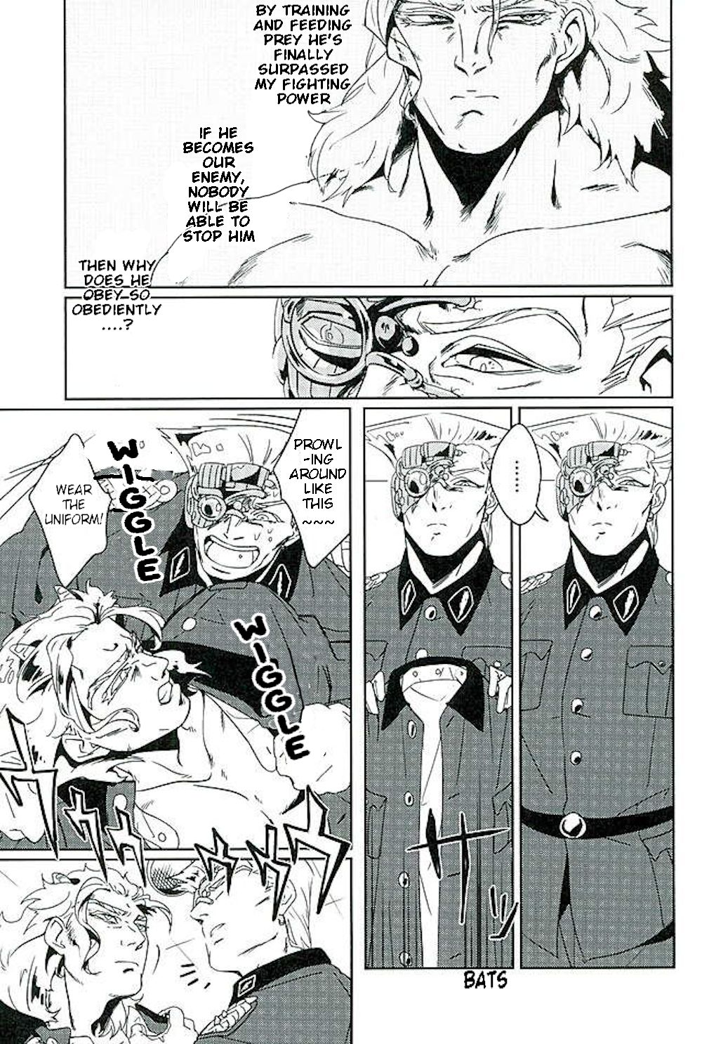 (Golden Blood 18) [Washikuru. (Maddy)] Boukoku Saikyou no Heiki | Our Country's Strongest Weapon (JoJo's Bizarre Adventure) [English] page 7 full