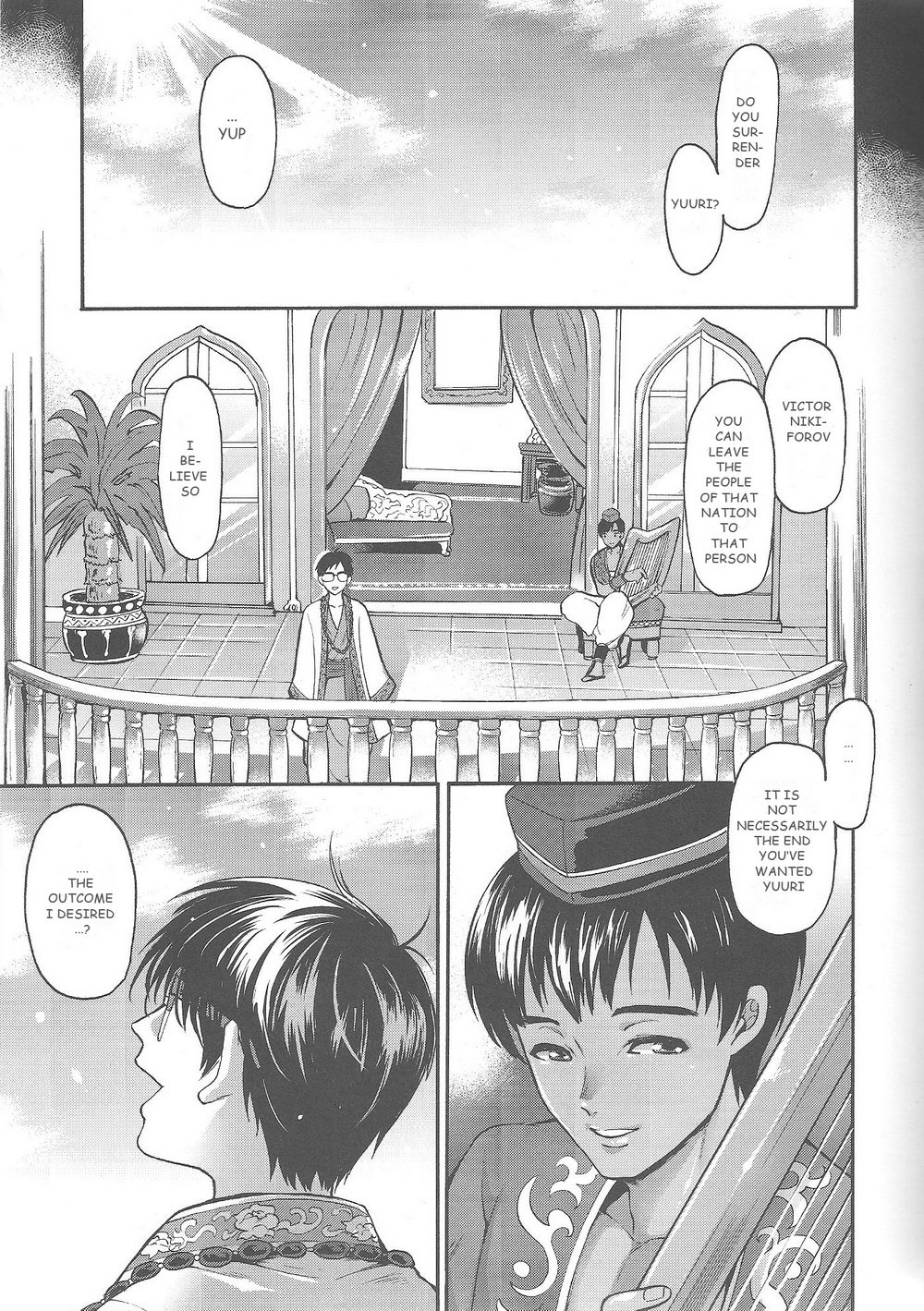 (HaruCC22) [GOMIX! (Kijima Daisyarin)] ARABIAN PARODY (Yuri!!! on ICE) [English] {KatsudonLover} page 27 full