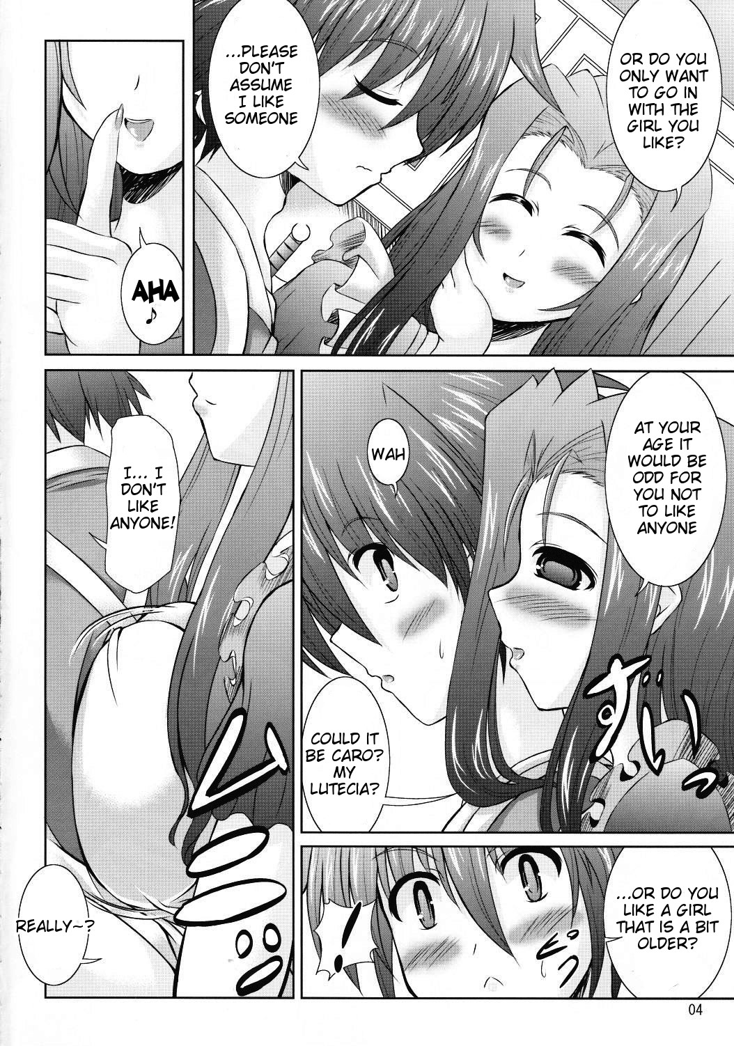 (COMIC1☆7) [Utanone Dou (Utanone Sion)] Mega☆Pai | Mega☆Tits (Mahou Shoujo Lyrical Nanoha) [English] [Tigoris Translates] page 4 full