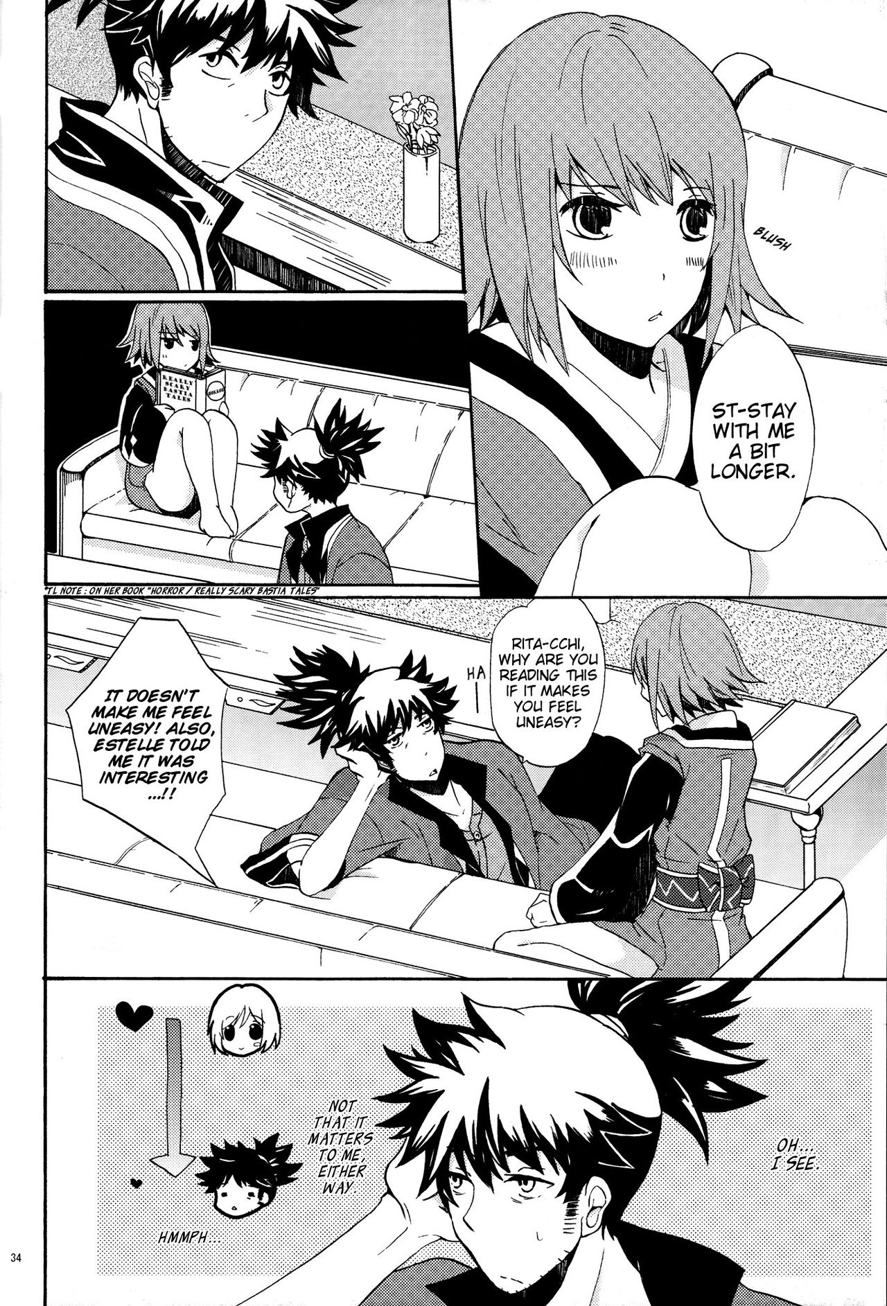 (SUPER19) [Orange Crown (Various)] Nagareboshi yori Ai o Komete! | With love, from a shooting star! (Tales of Vesperia) [English] [EHCove] [Incomplete] page 33 full