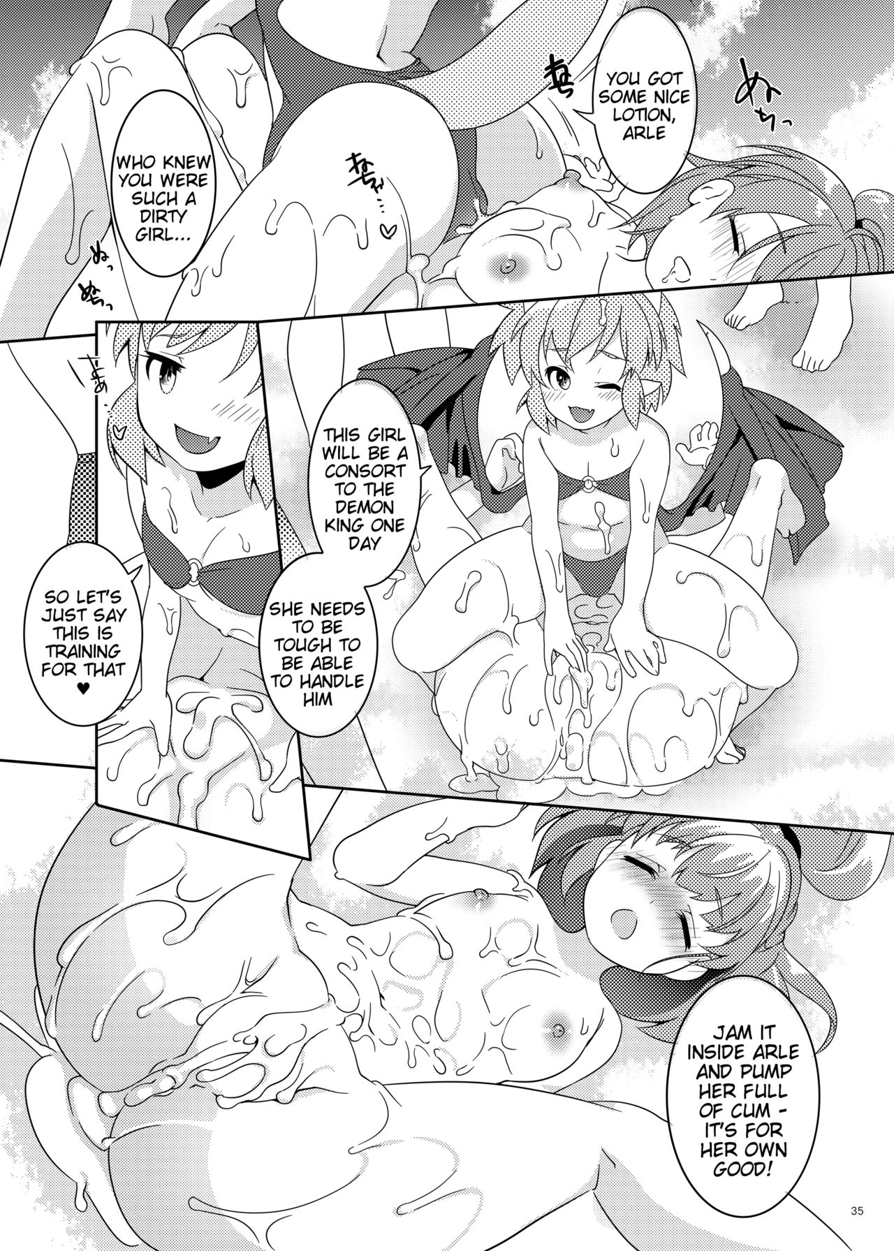 [Gekka no Neko (Oyuki)] Torotoro Trip Mix ORE (Puyo Puyo) [English] [Tigoris Translates] [Digital] page 34 full