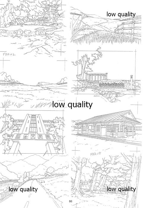 (C60) [大人の童話 (竹井正樹)] Flutter of birds 線画集 page 85 full