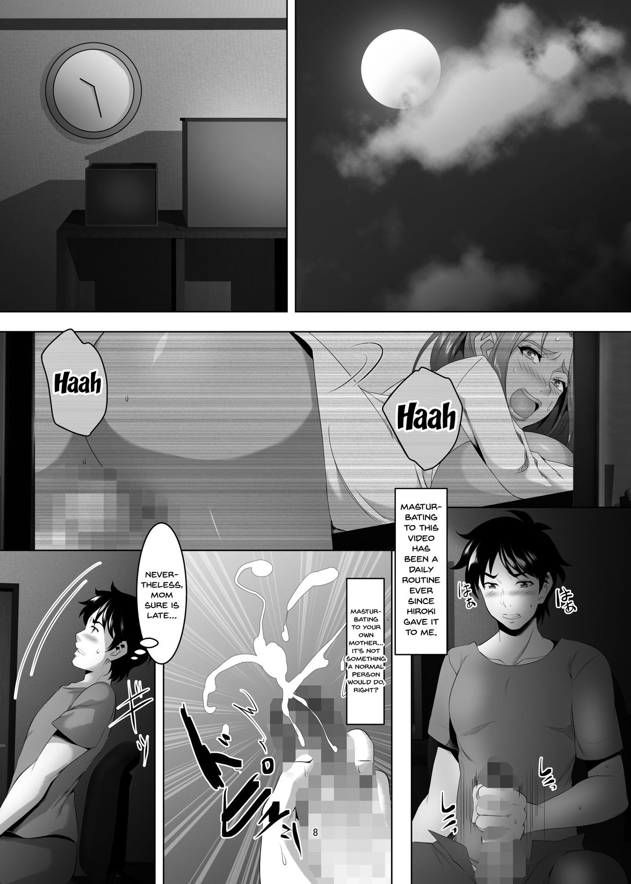 [SPRECHCHOR (Eguchi Chibi, Nintai Akira)] Omae no Kaa-chan, Ii Onna da yo na. Ch. 4 | Your Mom's A Pretty Good Woman, Huh? Ch. 4 [English] {Doujins.com} [Digital] page 7 full