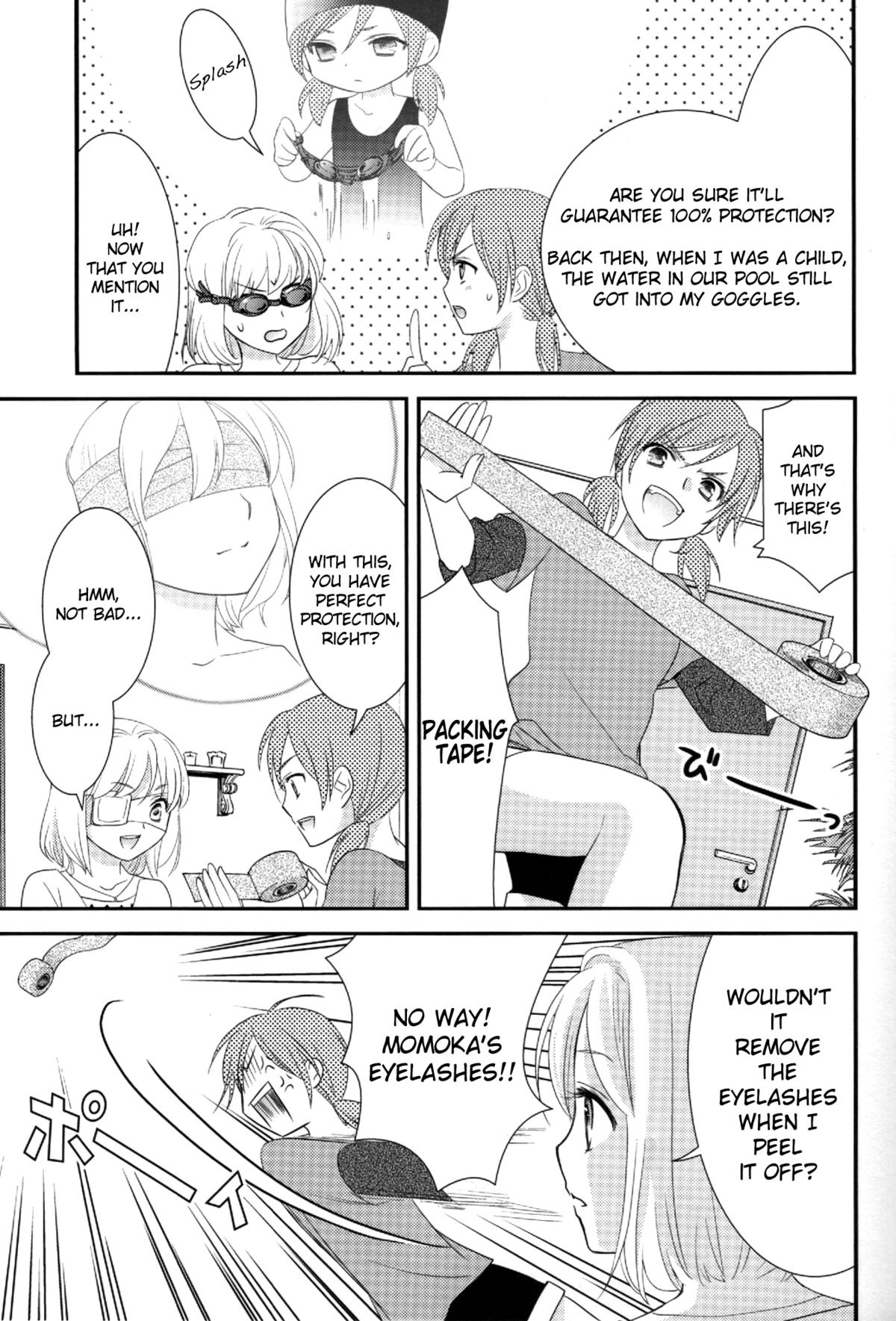 (COMIC1☆7) [COCOA BREAK (Ooshima Towa)] Shimai-teki Renai Ron (Girl's High) [English] {Yuri Reviews} page 18 full