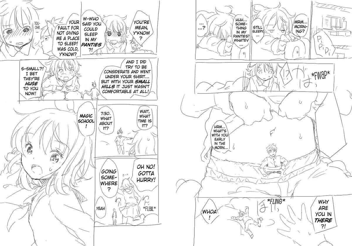 [fuyuno mikan] Shuushoku saki ha rakudai majo no tsukaima | Familiar of useless witch (ongoing) page 9 full