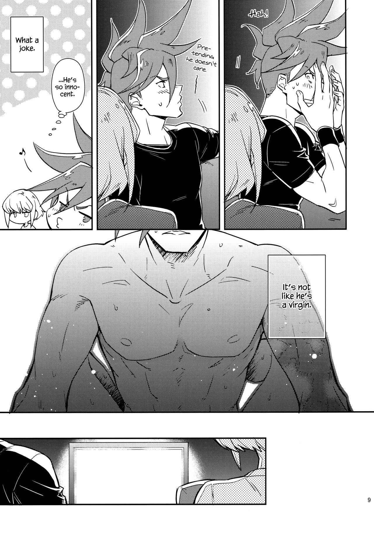 (C96) [dg (Doguu)] Hajimari wa Kuchibiru kara | Starting With A Kiss (Promare) [English] [Decensored] page 8 full