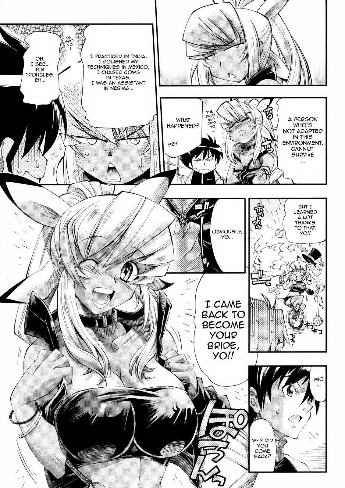 [Rakko] Kaettekita Ultra Girl | Ultra-Girl Came Back (COMIC HOTMiLK 2008-12) [English] [Sling] page 9 full