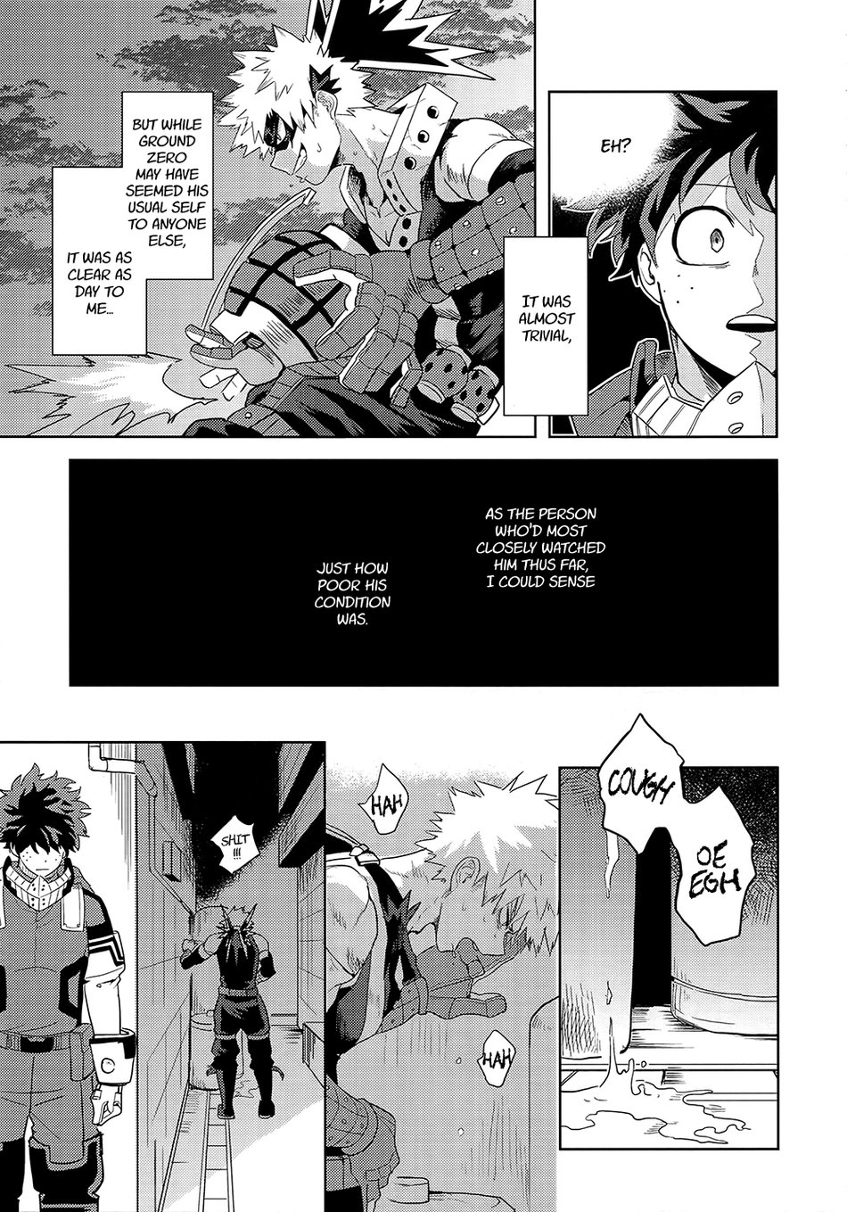(Douyara Deban no Youda! 17) [Hokoushayou Shingou (Cai)] Hakuri | Stripped (Boku no Hero Academia) [English] [Team Katsudon] page 23 full