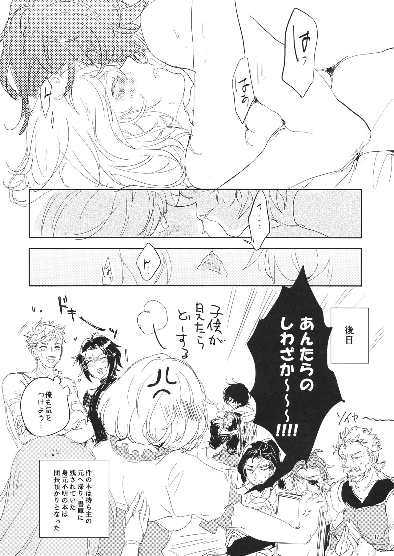 (Zenkuu no Chou Hasha 2019) [meme. (kamaboko)] Hon ni wa Kakarete inai Koto (Granblue Fantasy) page 36 full
