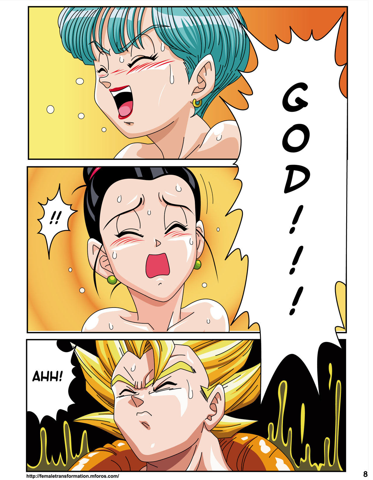 [Rehabilitation (Garland)] Dragon Ball H: Sex Sayan! [English] [Colorized] page 9 full