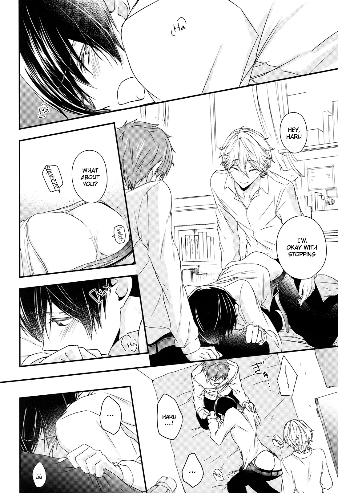 (C87) [B-LUSH (Kaukau)] TRIANGLE FUNCTION ver. DT (High☆Speed! -Free! Starting Days-) [English] [Holy Mackerel] page 17 full