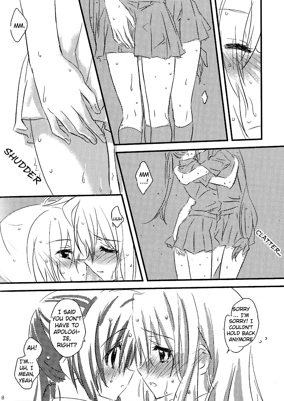 (C76) [kuri koro. (tokoharu)] Yuudachi (Evening Rain) (Mahou Shoujo Lyrical Nanoha [Magical Girl Lyrical Nanoha]) [English] page 7 full