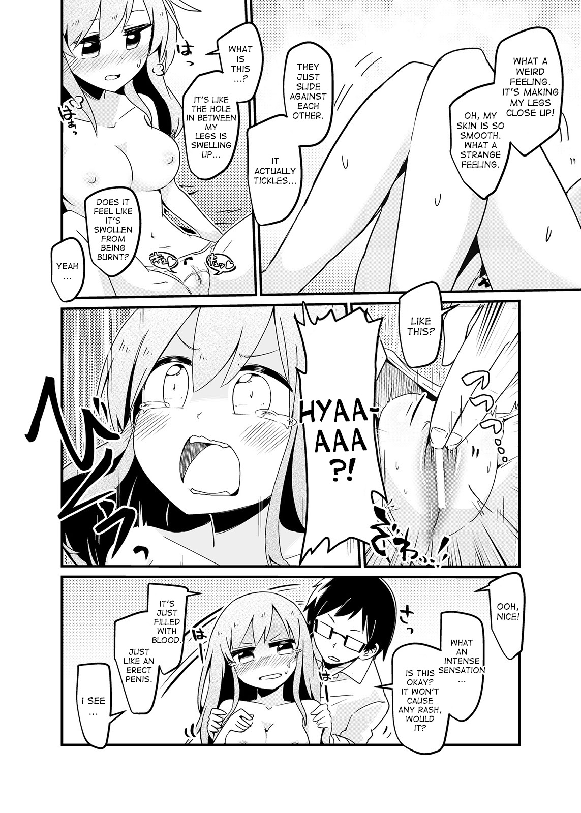 [TSF no F (Taniyaraku)] Ore no Osananajimi ga Seitenkan ni Urusai. (TSF no F no Hon Sono 3 no B) [English] [desudesu] page 10 full