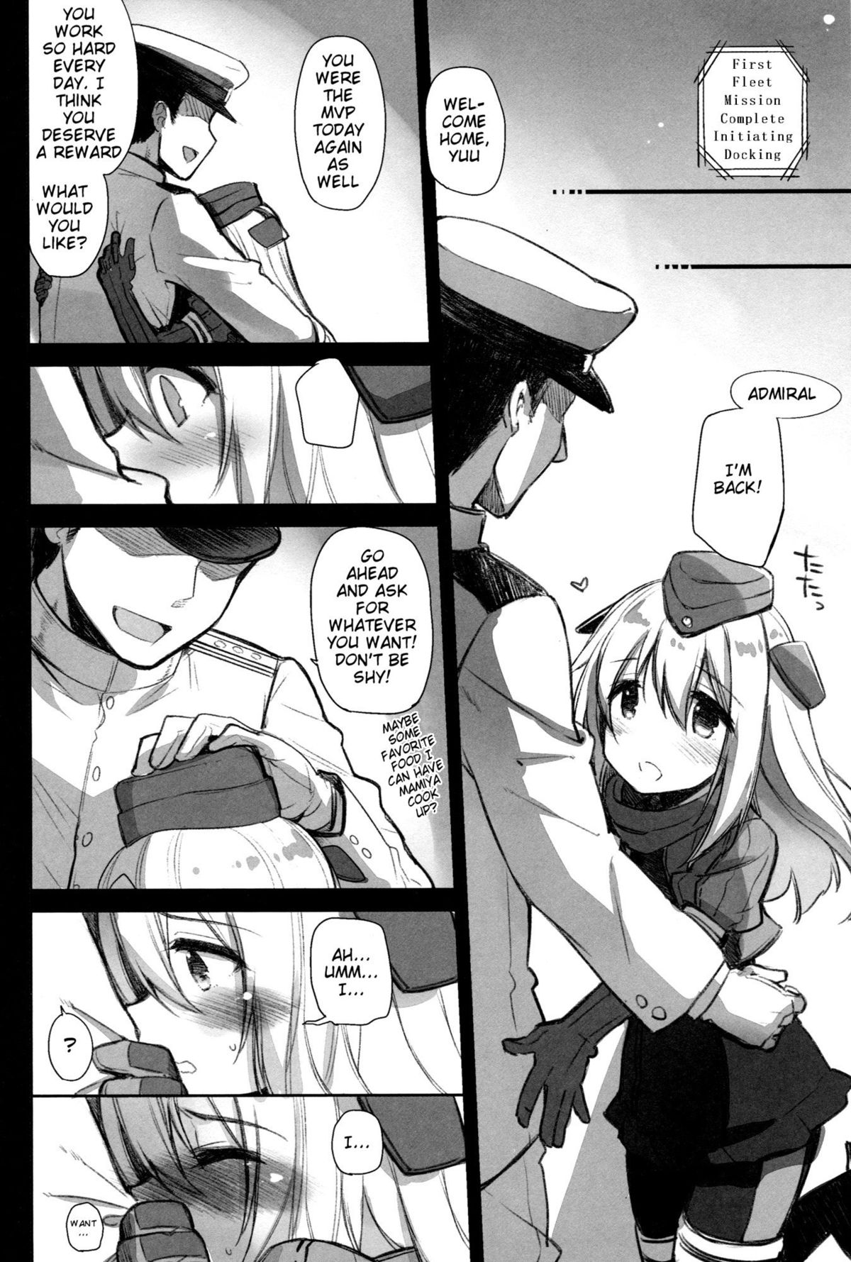 (C88) [CHIBIKKO KINGDOM (Kekocha)] Lovely Submarine (Kantai Collection -KanColle-) [English] [Tremalkinger] page 12 full