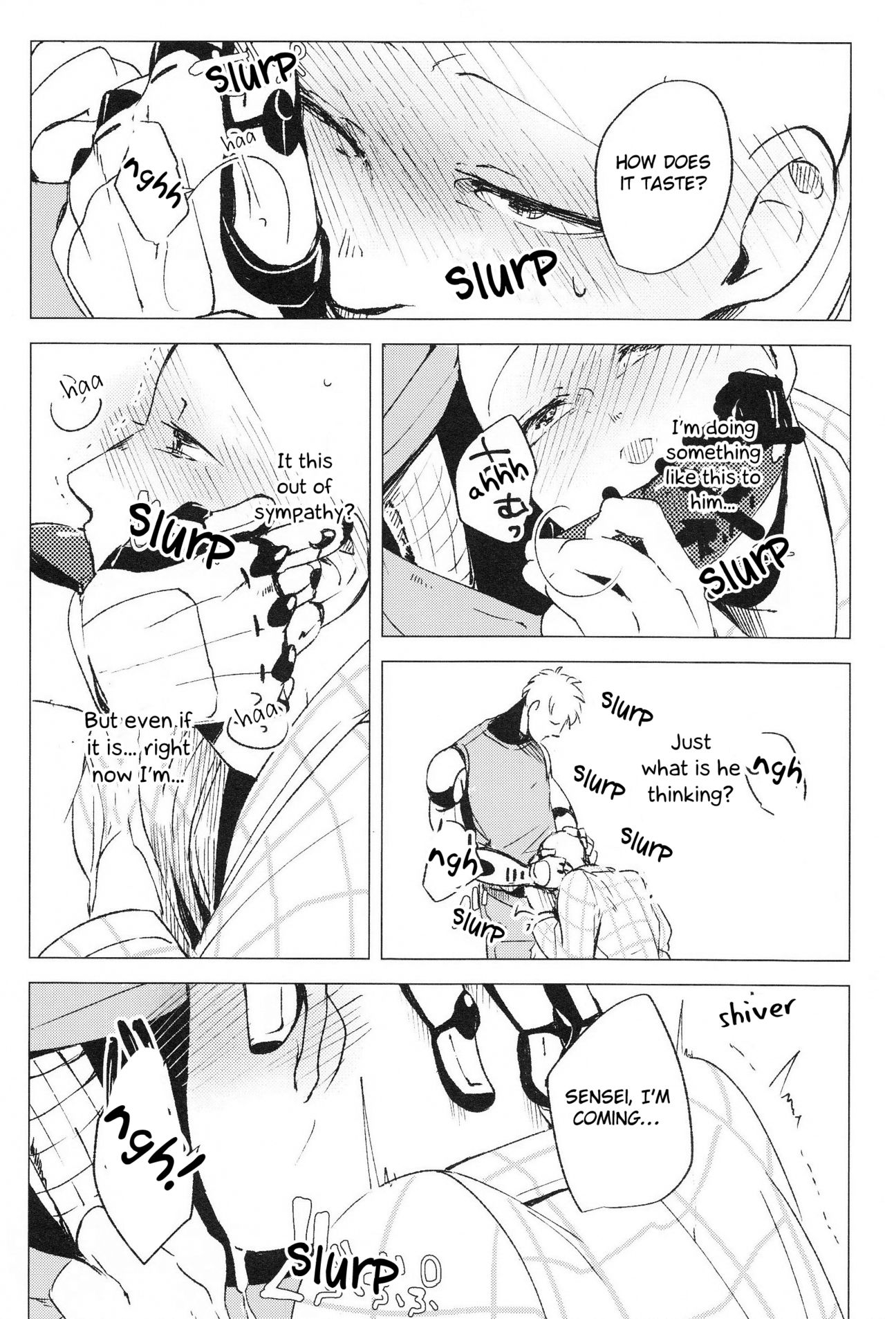 (ONE→HUNDRED 12) [Hishigata no Konchu (polon)] Delicious Yagi milk (One Punch Man) [English] [Otokonoko Scans] page 35 full