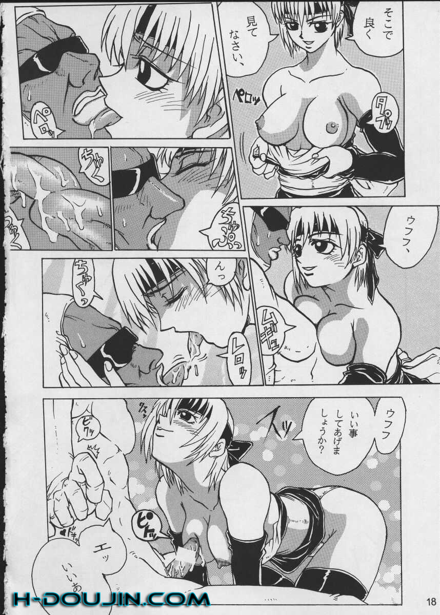 [Black Onix (S Master)] Comic Endorphin 5 (Dead or Alive) page 18 full