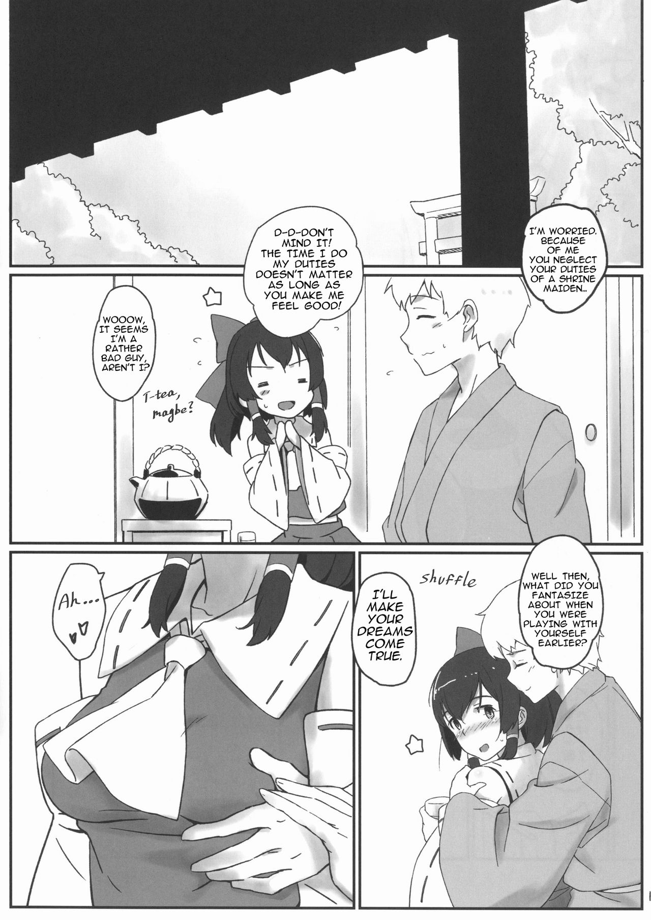 [Vitamin Gohan (Hasegawa Keita)] Reimu to Sorya Mou Nakayoku Natta (Touhou Project) [English] [Yuuka Lover] [Digital] page 9 full