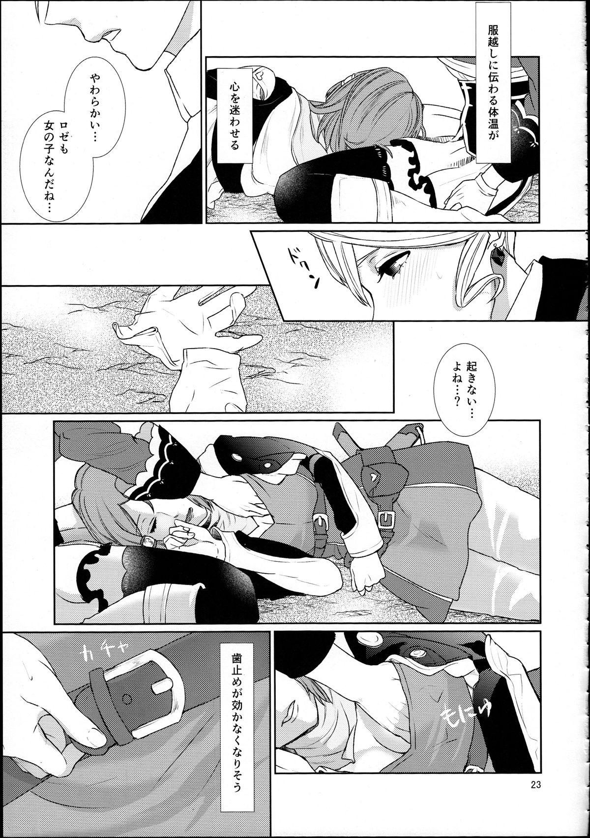 (C89) [3egg (Meriko)] Sennyuu Chishiki to Setsuju (Tales of Zestiria) page 23 full