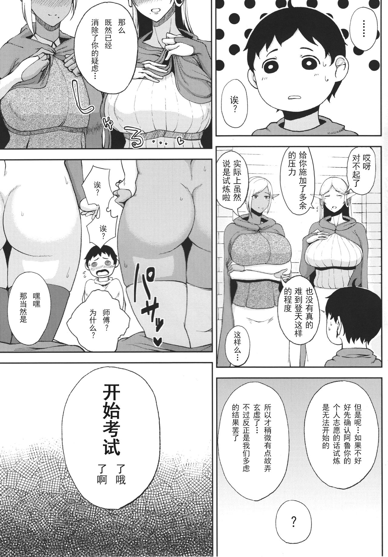 (C92) [Tanic Ya (Tanishi)] Elf no Mukotori [Chinese] [卡门个人汉化] page 5 full