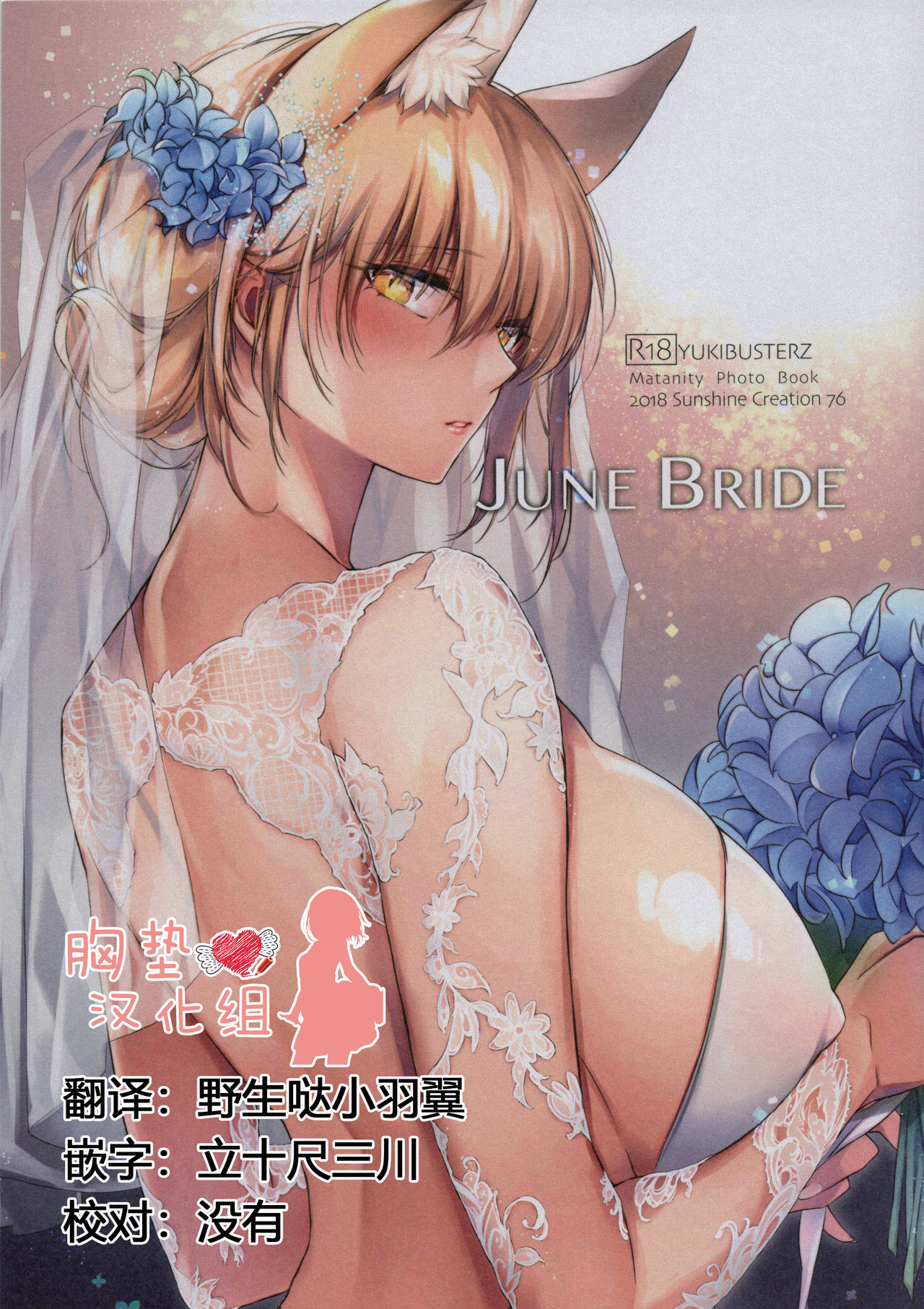 (C94) [Kodomo Beer (Yukibuster Z)] JUNE BRIDE Maternity Photo Book [Chinese] [胸垫汉化组] page 2 full