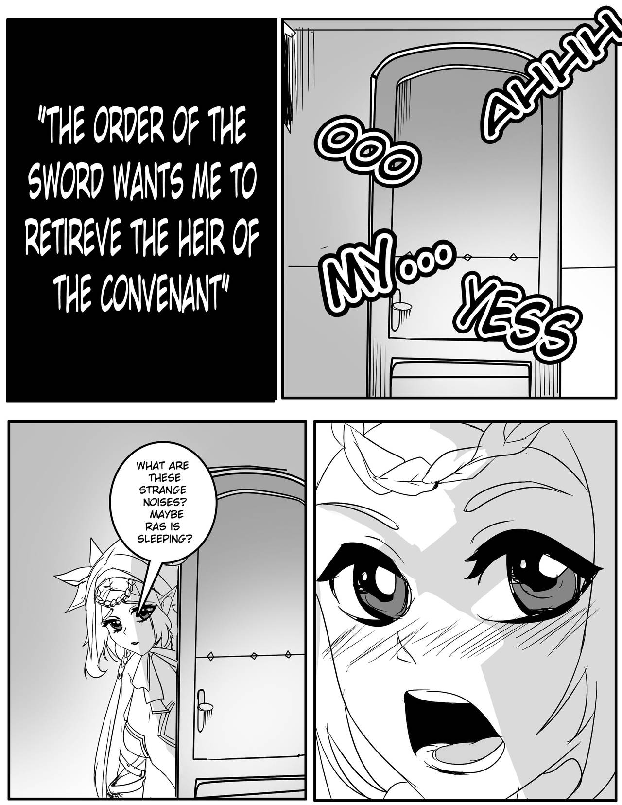 A curious elf [an epic 7 doujin] [english] page 1 full